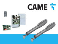 Pohony CAME pro křídlové i posuvné brány
