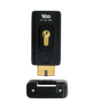 elektrozámek V06 pro křídlovou bránu, vertikální montáž, 12V AC, antracit