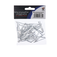 trhací nýty 3,2 x 10 mm, Al-Fe, 50 ks