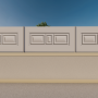 3D plech, lisovaný vzor