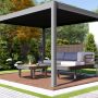 bioklimatická hliníková pergola, volně stojící