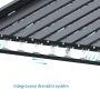 bioklimatická hliníková pergola, volně stojící