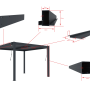 bioklimatická pergola Austin, antracit
