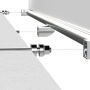 designová opora francouzského balkonu, broušená nerez