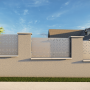 designový Al plech, laserem vypálený vzor 9131
