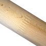 dřevěný profil kulatý, broušený buk bez nátěru, délka 4 m