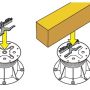 držák roštu Buzon PB-KIT-5, pro PB-00, PB-01 a vyšší