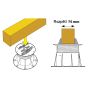 držák roštu Buzon PB-KIT-5, pro PB-00, PB-01 a vyšší