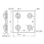 krytka pro profil AL-SP70