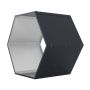 přístřešek na dřevo HEX 53, antracit