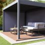 rolovací boční clona na pergolu