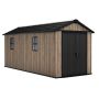 zahradní domek Apex 7,5 x 17 Ashwood, s podlahou