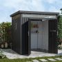zahradní domek Atlanta, slate grey