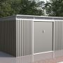 zahradní domek GRAH 700, metalický šedý 