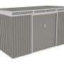 zahradní domek GRAH 700, metalický šedý 