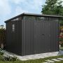 zahradní domek Madison, slate gray